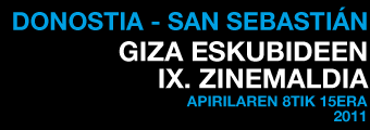 Giza Eskubideen Zinemaldiko logotipoa